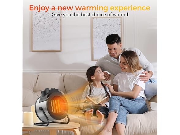 AEscod 1500W Electric Space Heater