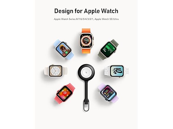 WeeFancy Apple Watch Charger 1200mAh