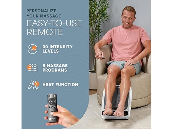 Lifepro VibraCare Plus Foot Massager - White