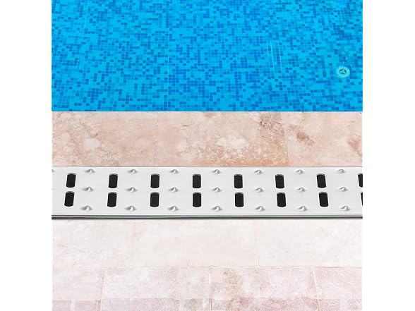 Trench Drain System, Channel Drain with Metal