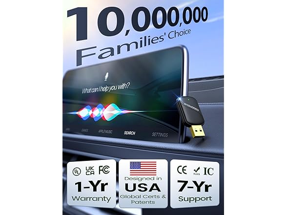 Mini Wireless CarPlay Adapter