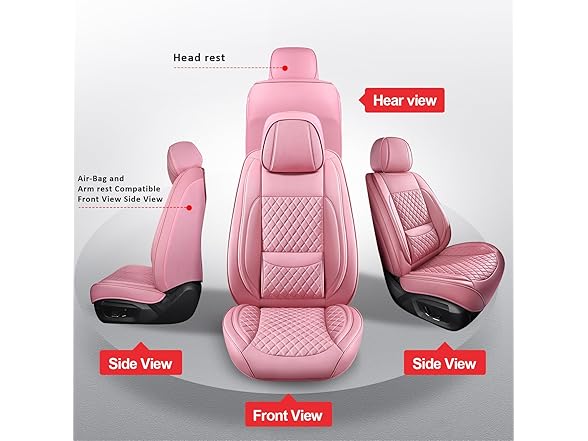 MIROZO Car Seat Covers Full Set,Universa