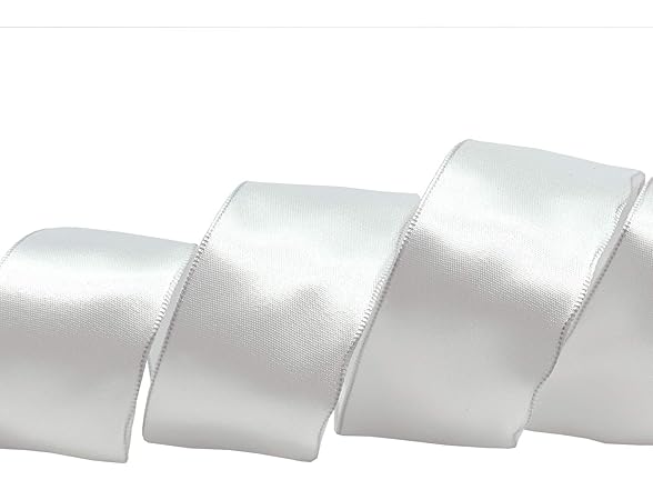 Morex Ribbon Wired Satin Ribbon, 1 1/2" x 3Y