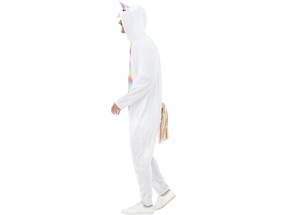 Smiffys Unicorn Costume, White with Hooded