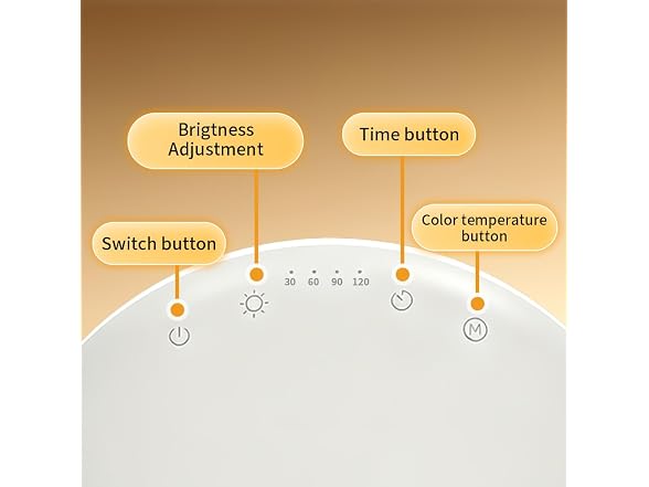 Samtoo 10000Lux Light Therapy Sun Lamp