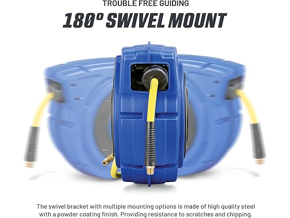 Goodyear Air Hose Reel Retractable 3/8" x 50'