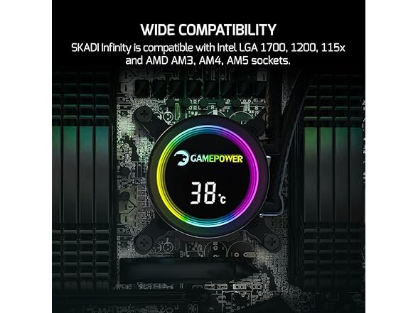 Skadi Infinity 360 AIO CPU Liquid Cooler