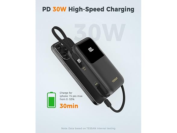 TESSAN Portable Charger Power Bank