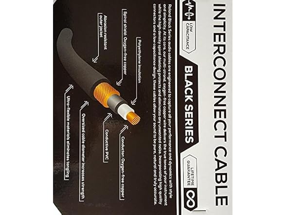  ROLAND Black Series Interconnect Stereo