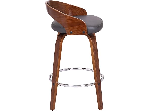 Armen Living Sonia 26" Counter Height Swivel Stool 2Pk - Gallery 4