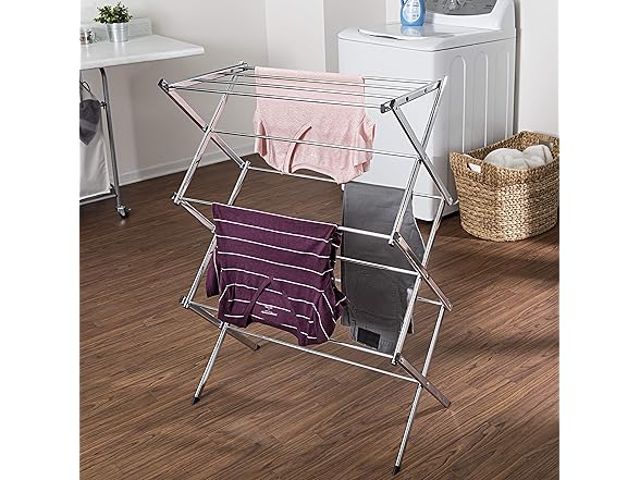 Honey-Can-Do Commercial Accordion Drying Rack