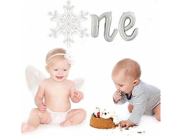 CYMYLAR Snowflake one Balloon Snowflake