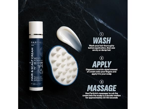 Particle Men Scalp Cream with Biotin for Helps