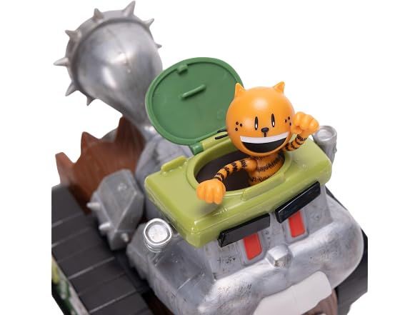 JAKKS Dog Man Squirrel Tank Shooter Vehicle