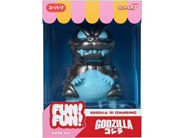 Super7 Fun! Fun! Toho Godzilla '01 Charging Vinyl Figure