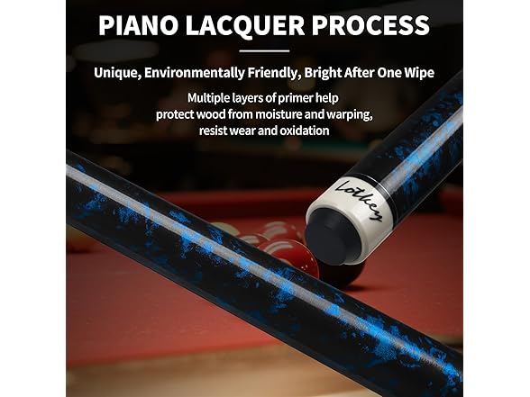 LOTKEY Pool Stick,Pool Cue Sticks 58''