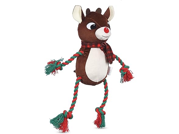 Rudolph The Red Nose Reindeer Rope Toys