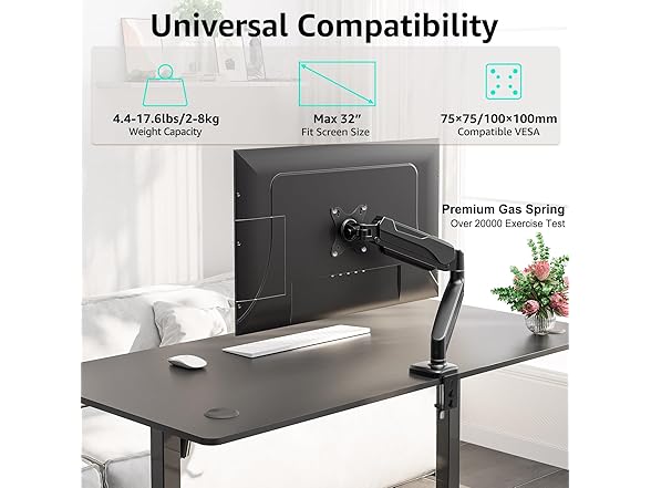 GMK914 Single Monitor Mount Stand