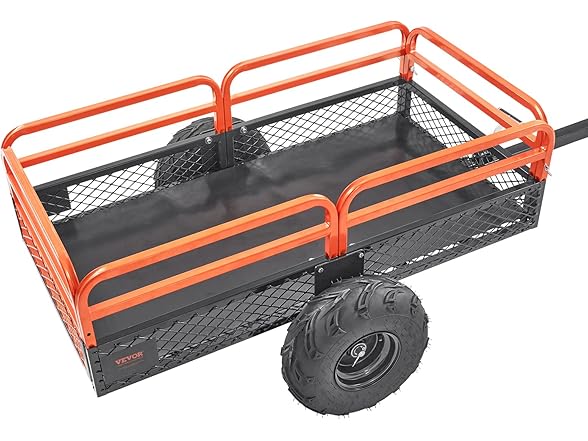 VEVOR Heavy Duty Steel ATV Dump Trailer