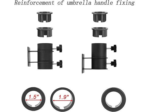 Fumive Patio Umbrella Base