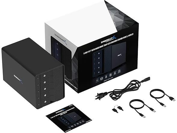 5-Bay USB 3.2 Gen 2 SATA Docking Station