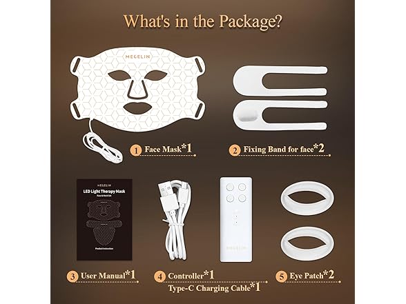 7 Colors Led Light Therapy Mask