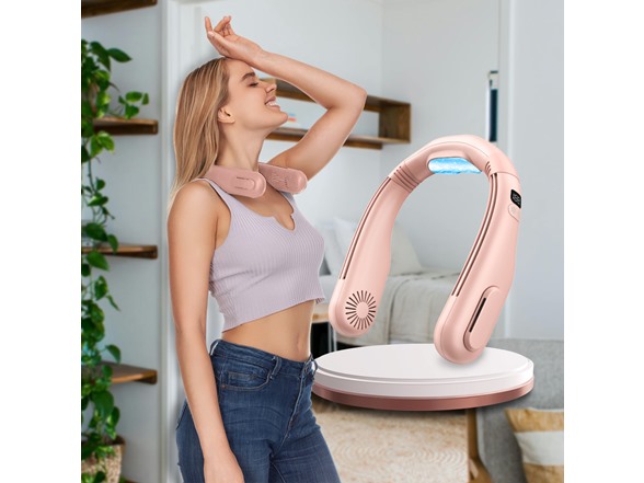 Cool Blades Neck Fan With Built-In AC