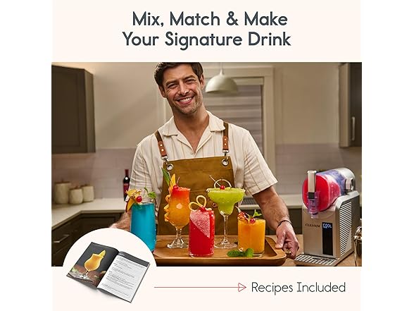 Chillux Frozen Drink Maker for Home Bar 