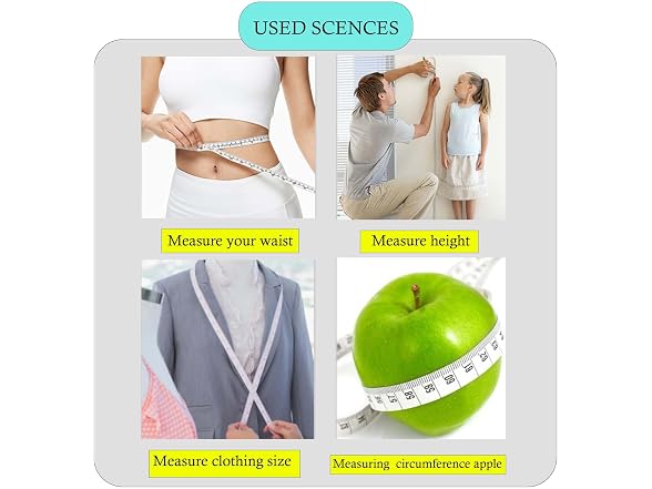 Oboteny 2Pcs Tape Measure Measuring Tape for Body