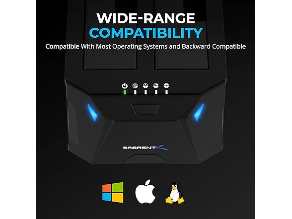 USB 3.0 to SATA Dual Bay Docking Station