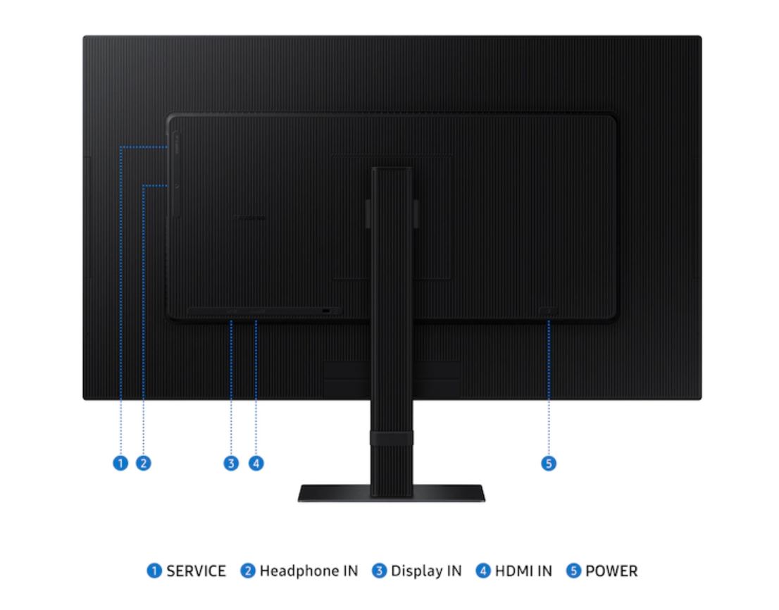 Samsung 32" ViewFinity S7 (S70D) 4K UHD HDR10 Monitor (Black) - Gallery 10