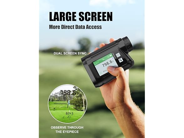 BIRDIEPULSE 1650YD Golf Rangefinder