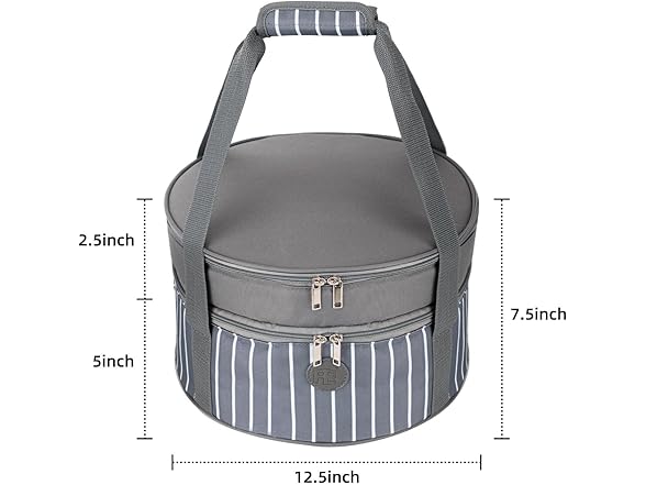 Fun Elements Insulated Casserole Carrier