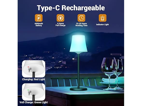 2 Pack Wireless Touch Lights