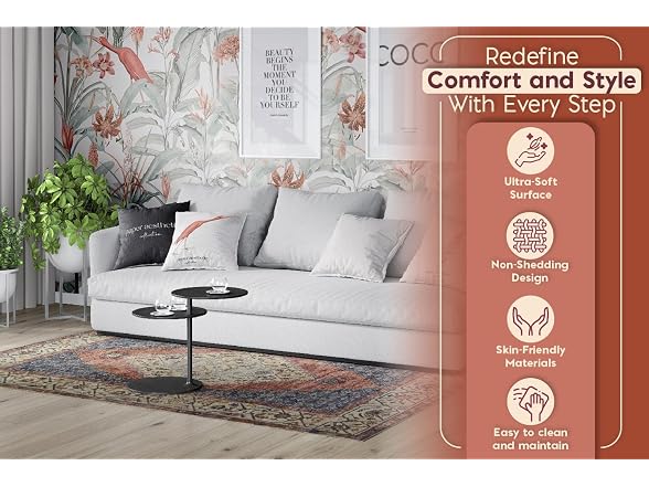 L'Baiet Rachel Multicolor 8x10 Runner Rug