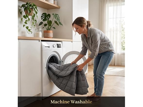 Machine Washable Weighted Blanket