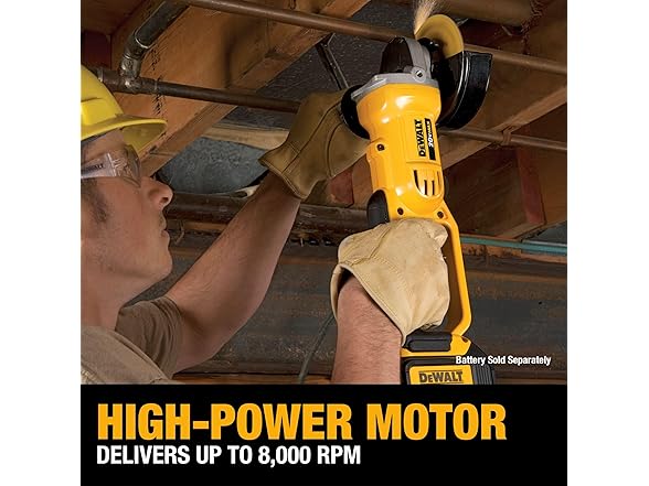 DEWALT DCG412B 20V MAX 4-1/2 Inch Angle Grinder, Bare Tool