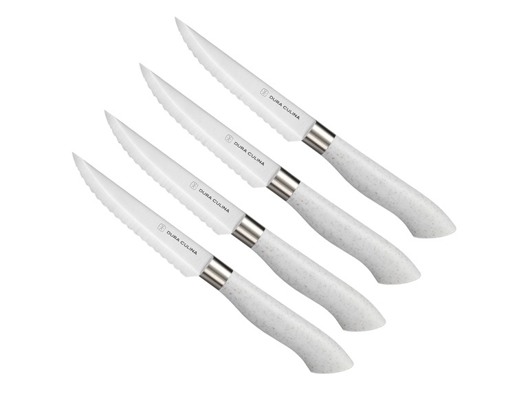 Eco-Friendly 4 or 8 Pc Micro Serrated Steak Knife Set