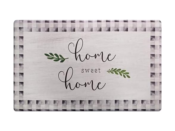 Home Dynamix Buffalo Check Kitchen Mat