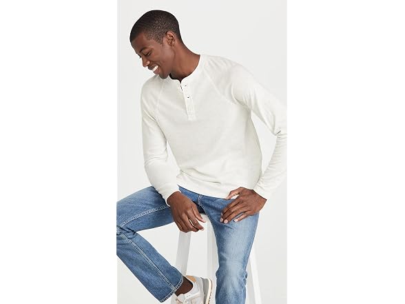 Faherty Men (M) Cloud Long Sleeve Henley