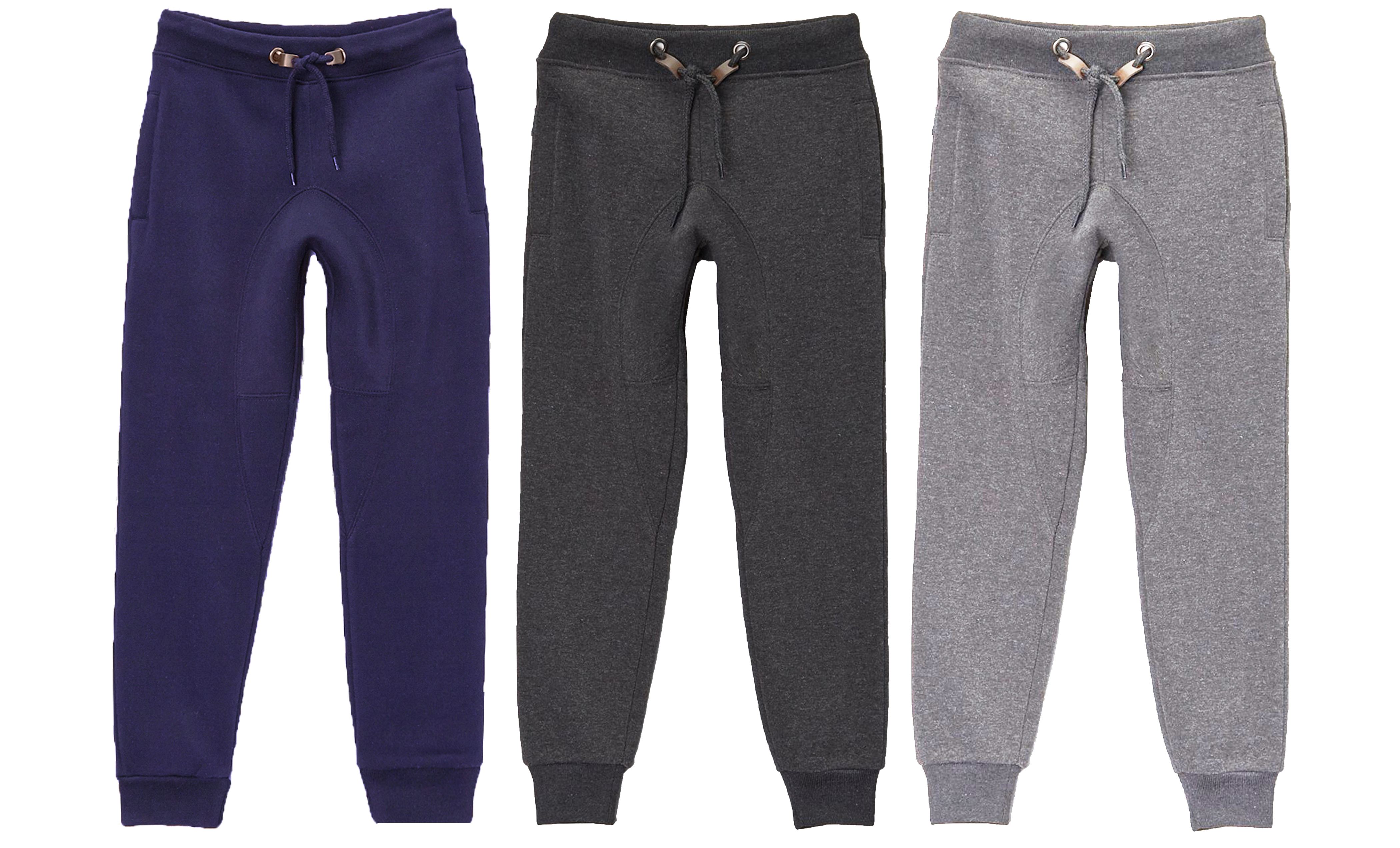 Boys 3PK Fleece Jogger Sweatpants - Gallery 12