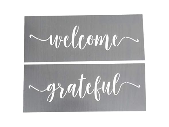 Calligraphy Stencilling Set