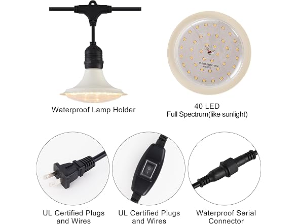 PuxiGrow outdoor LED light