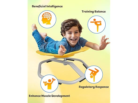 Sensory Toys Kids Swivel Chair