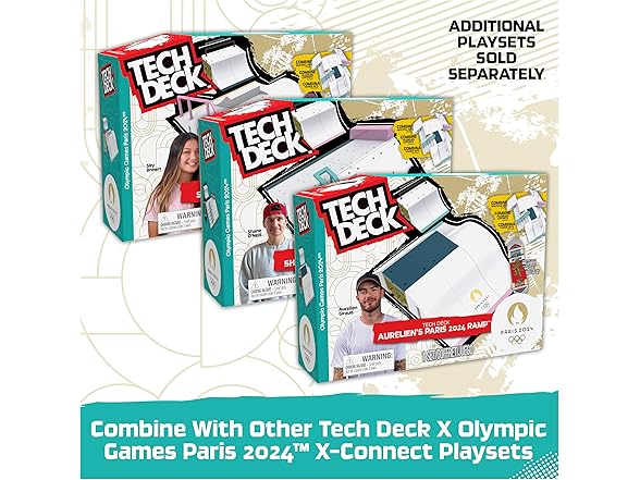 Tech Deck, Aurelien Giraud’s Olympic Paris 2024 Ramp