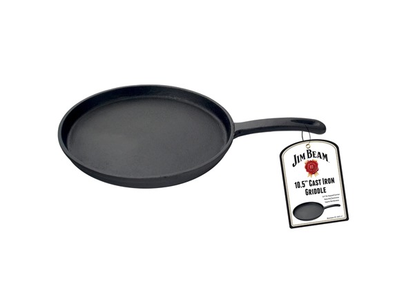 Jim Beam Cast Iron 10.5 Griddle