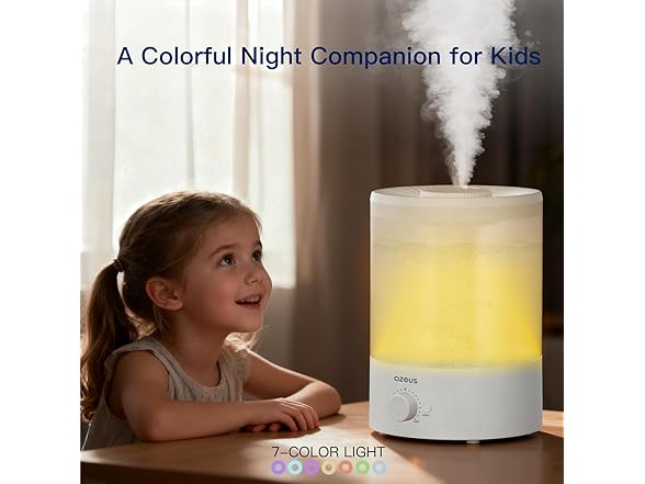AZEUS 3.5L Cool Mist Ultrasonic Humidifier