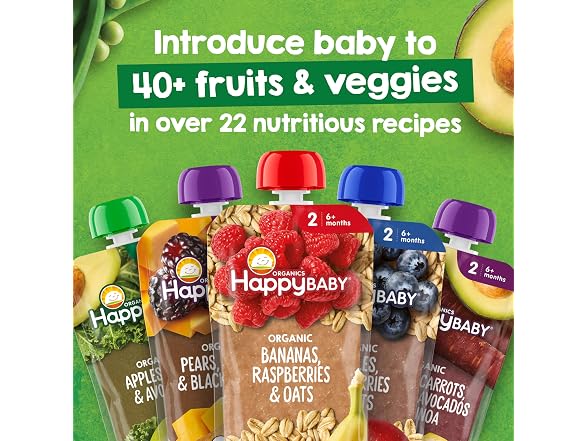 Happy Baby Organics Clearly Crafted