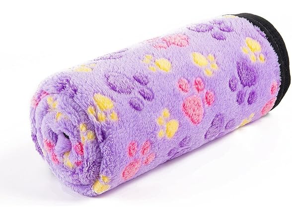 Super Soft Cute Warm Fleece Pet Dog Blanket Flannel