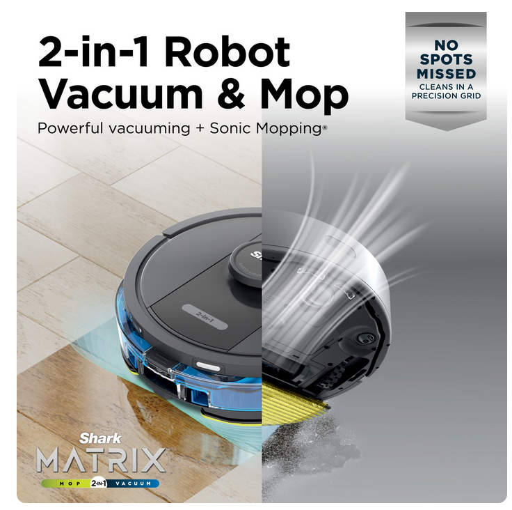 SHARK RV2402WS_S&D IQ 2-in-1 Robot Vac & Mop - Gallery 15